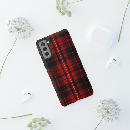 Cherry Red Tartan - Tough Cases