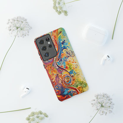 Rainbow Paisley - Tough Cases