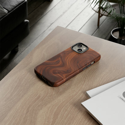 Walnut Pattern - Tough Cases | iPhone | Google Pixel | Samsung Galaxy