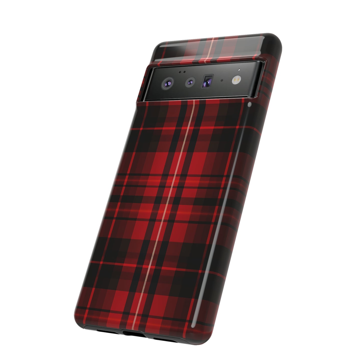 Cherry Red Tartan - Tough Cases