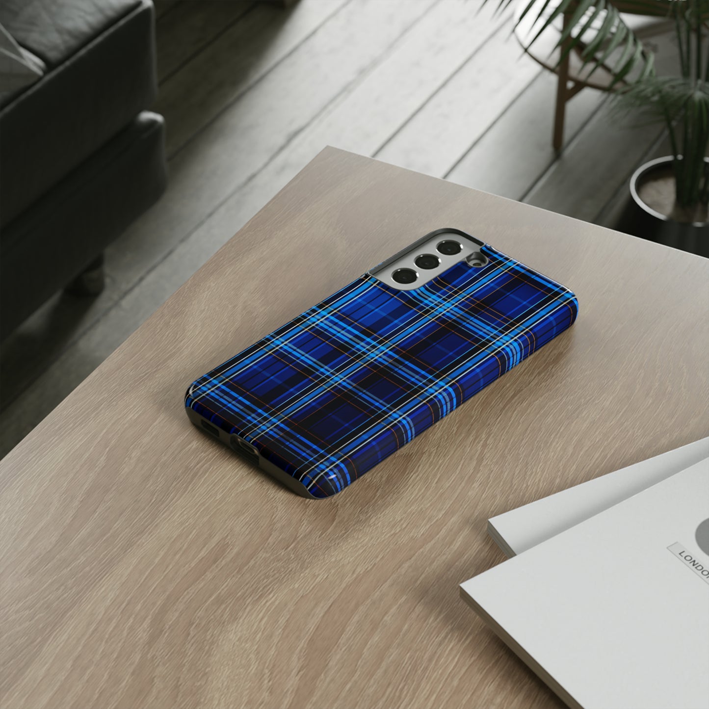 Royal Blue Tartan - Tough Cases