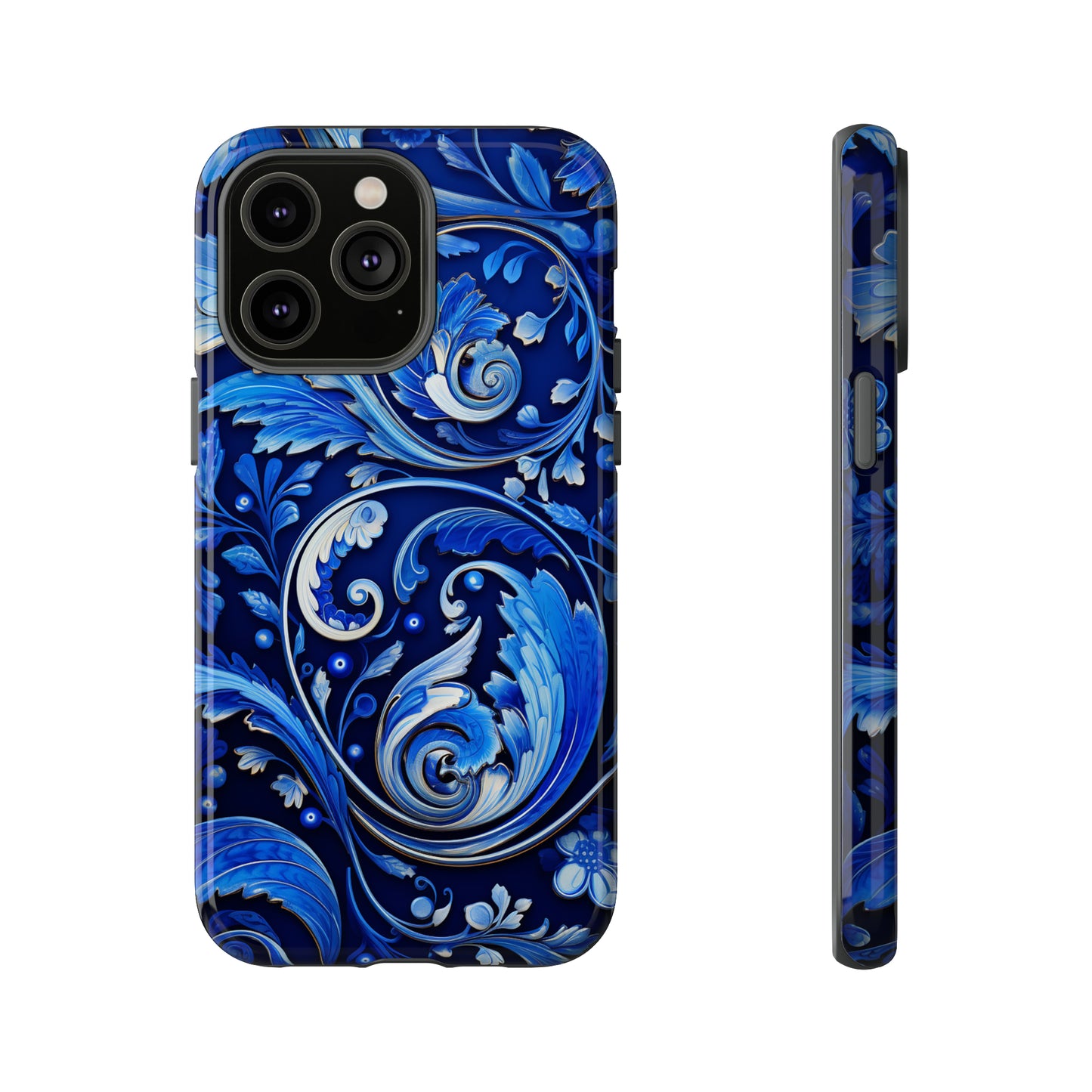 Royal Blue Paisley - Tough Cases