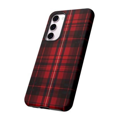 Cherry Red Tartan - Tough Cases