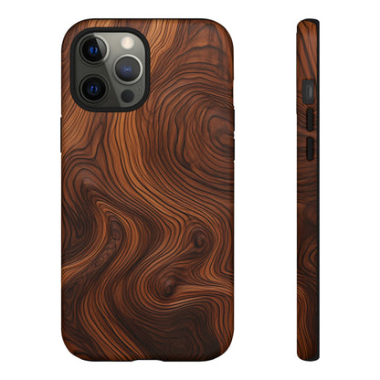 Walnut Pattern - Tough Cases | iPhone | Google Pixel | Samsung Galaxy