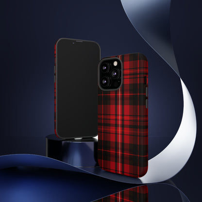 Cherry Red Tartan - Tough Cases