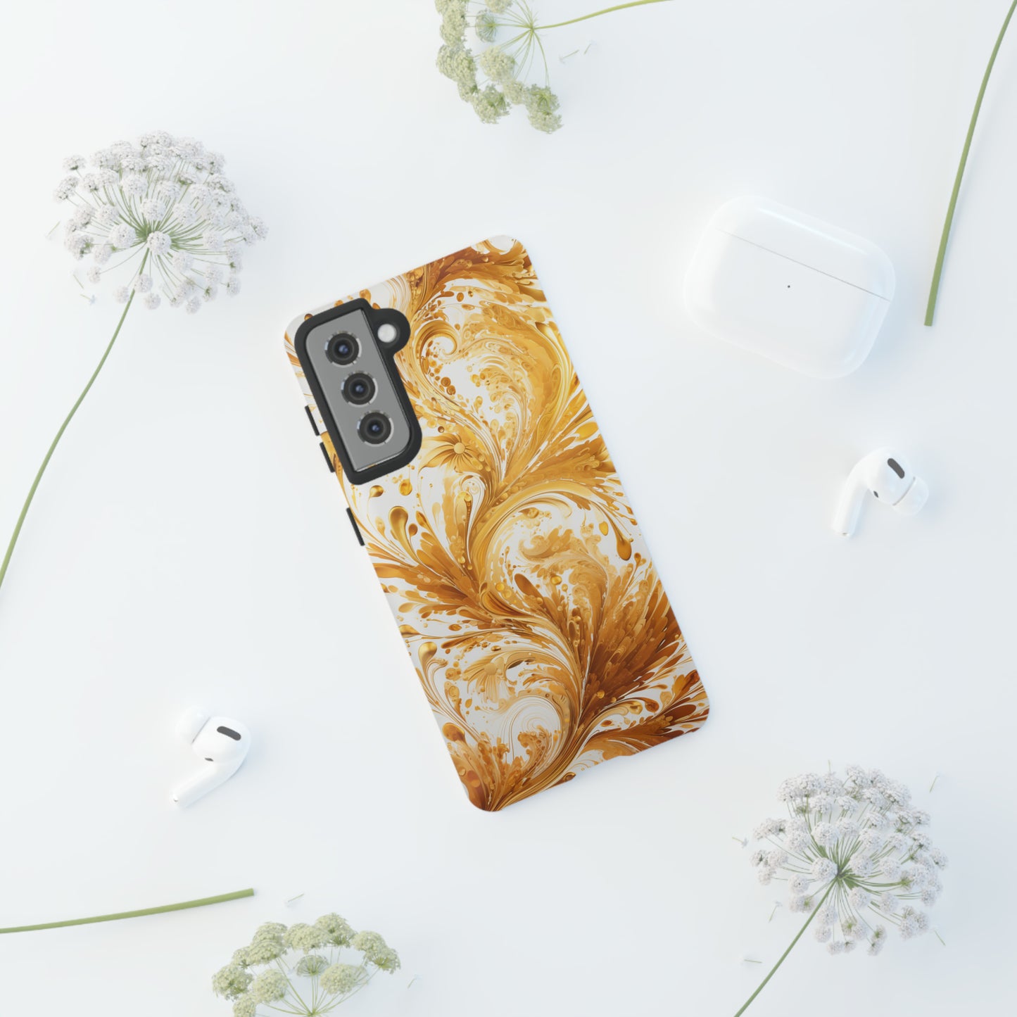 Gold Paisley - Tough Cases