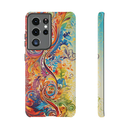 Rainbow Paisley - Tough Cases