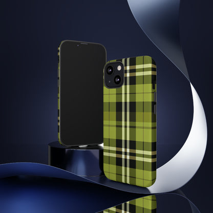 Pistachio Tartan - Tough Cases