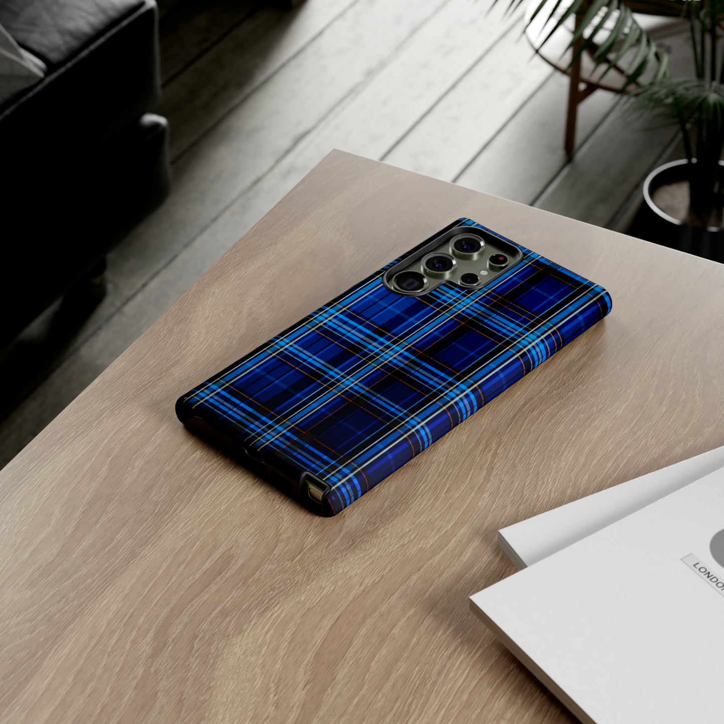 Royal Blue Tartan - Tough Cases