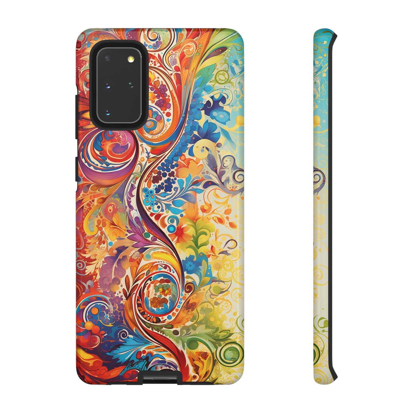 Rainbow Paisley - Tough Cases