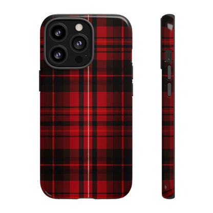 Cherry Red Tartan - Tough Cases