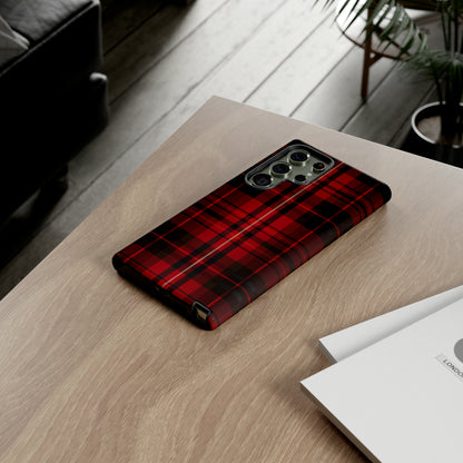 Cherry Red Tartan - Tough Cases