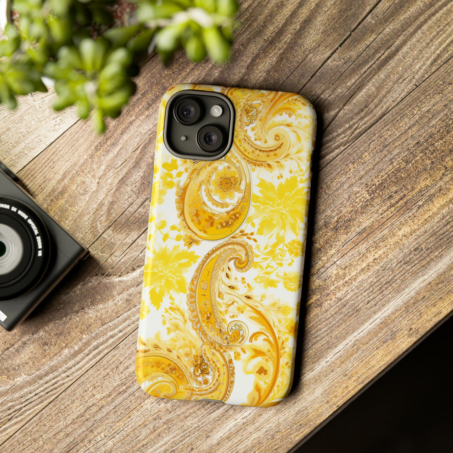 Yellow Paisley - Tough Cases