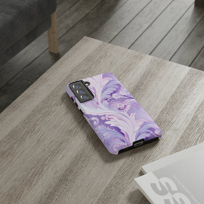 Pastel Lilac Paisley - Tough Cases