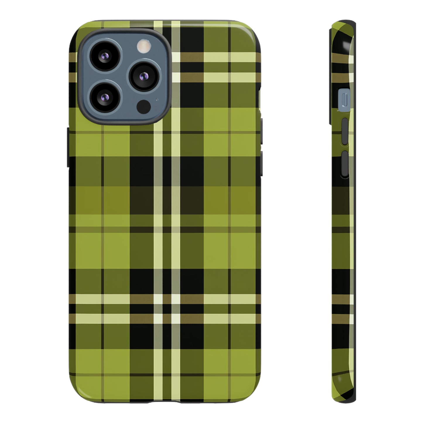 Pistachio Tartan - Tough Cases