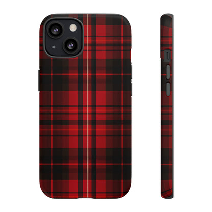 Cherry Red Tartan - Tough Cases