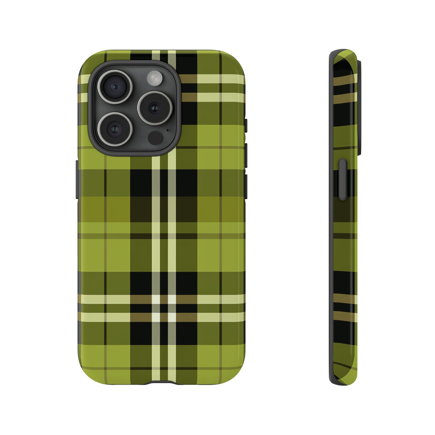 Pistachio Tartan - Tough Cases