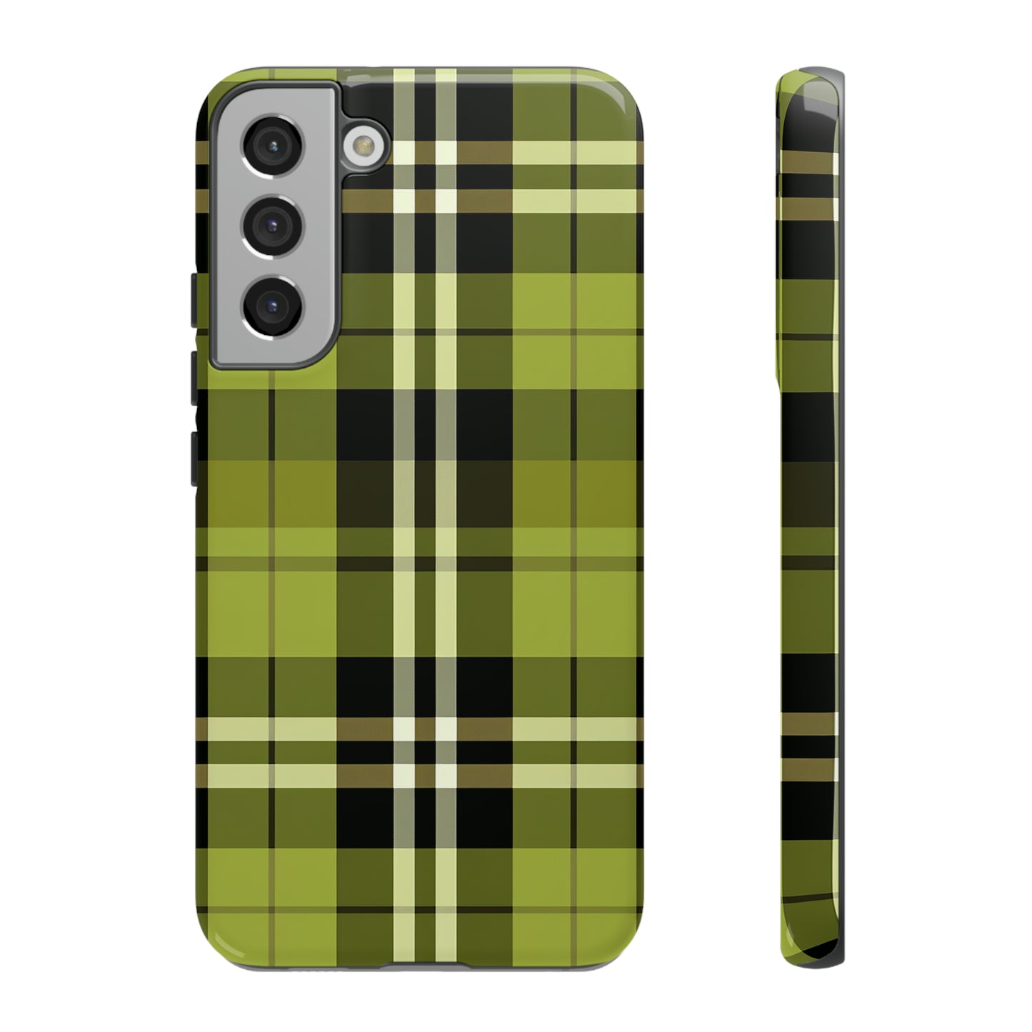 Pistachio Tartan - Tough Cases