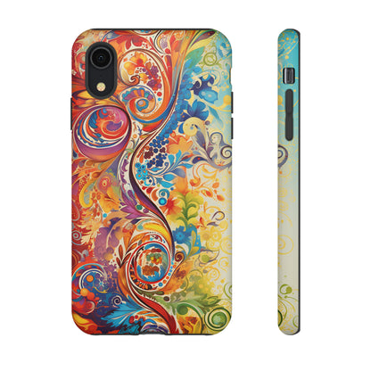 Rainbow Paisley - Tough Cases