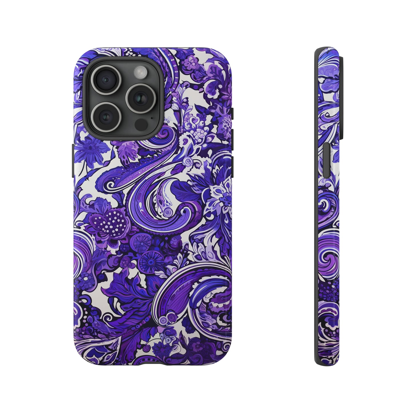 Purple Paisley - Tough Cases