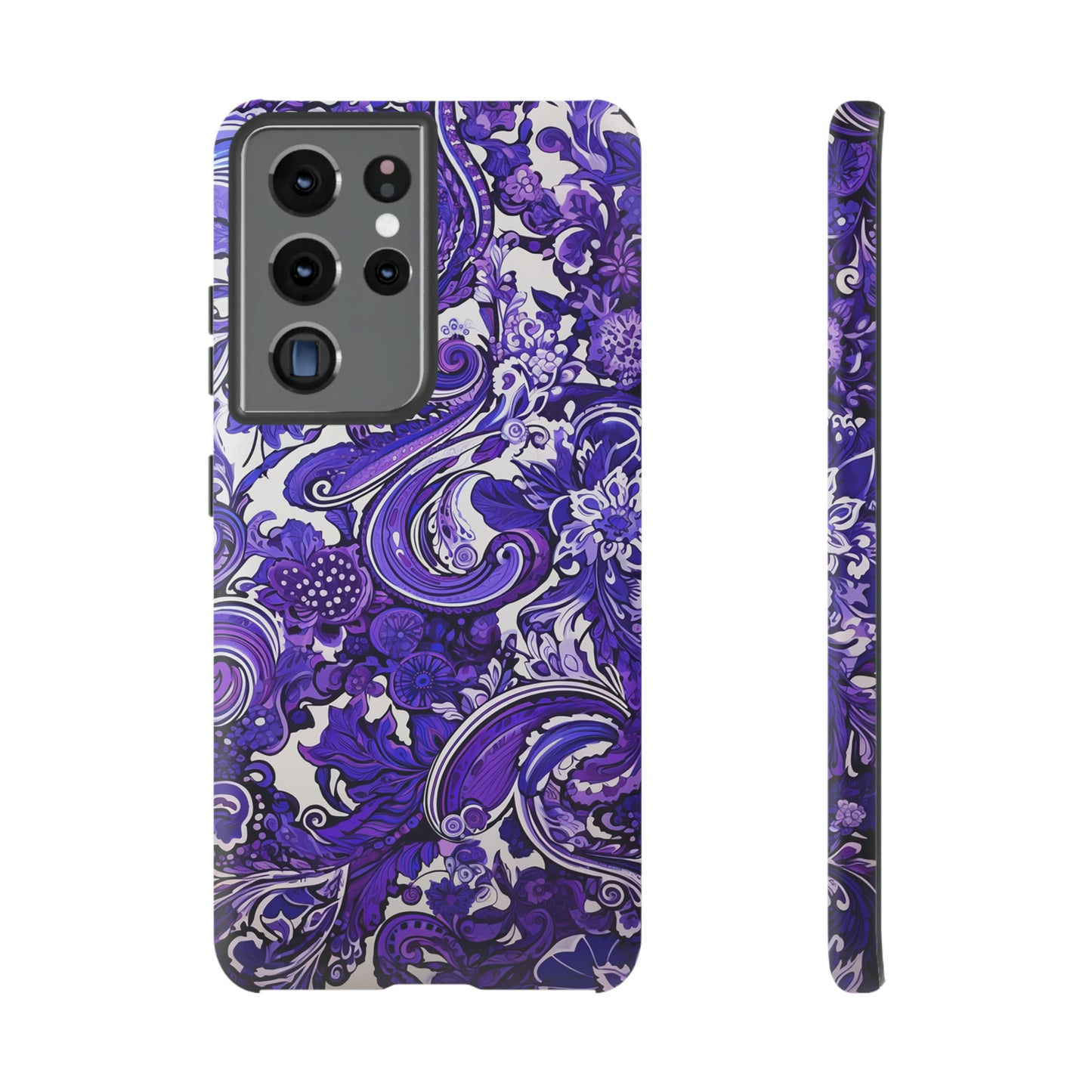 Purple Paisley - Tough Cases