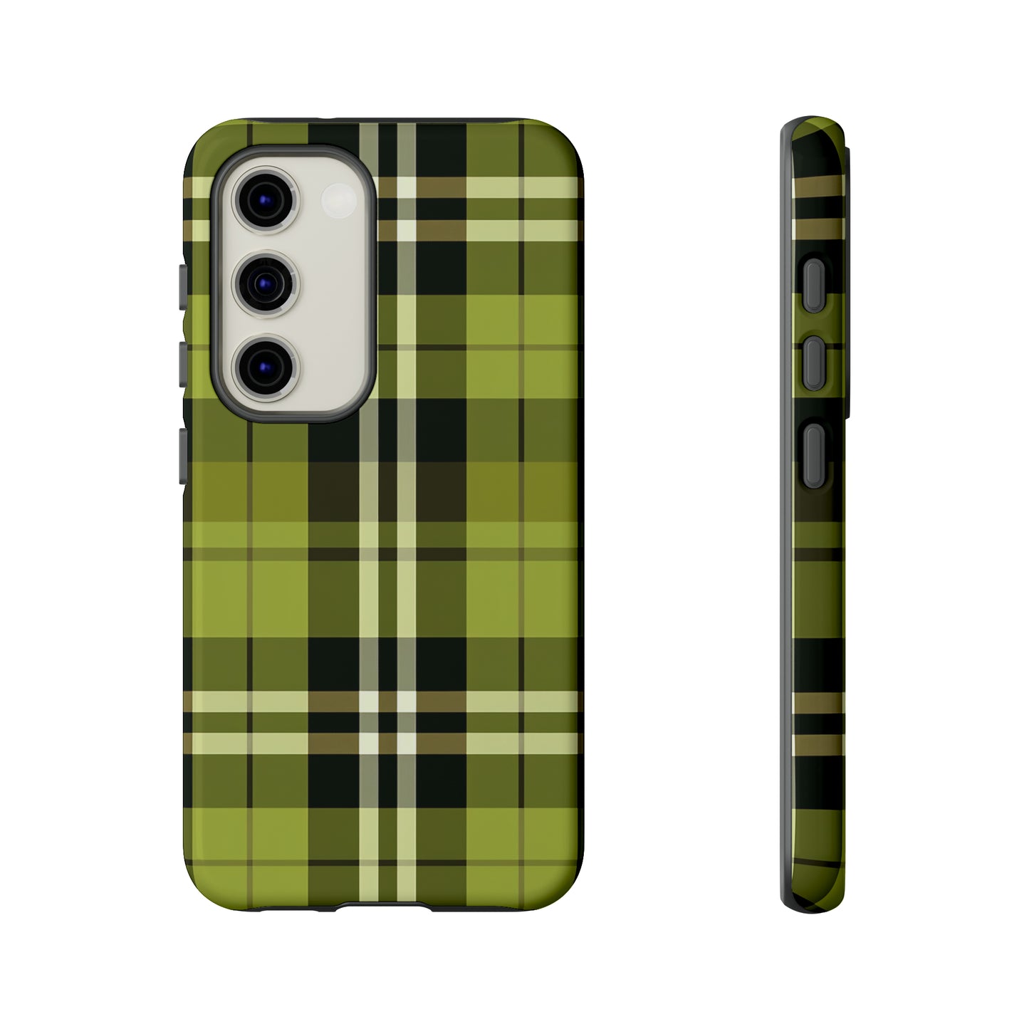 Pistachio Tartan - Tough Cases