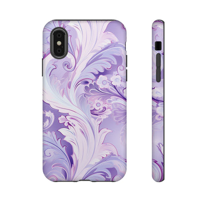 Pastel Lilac Paisley - Tough Cases