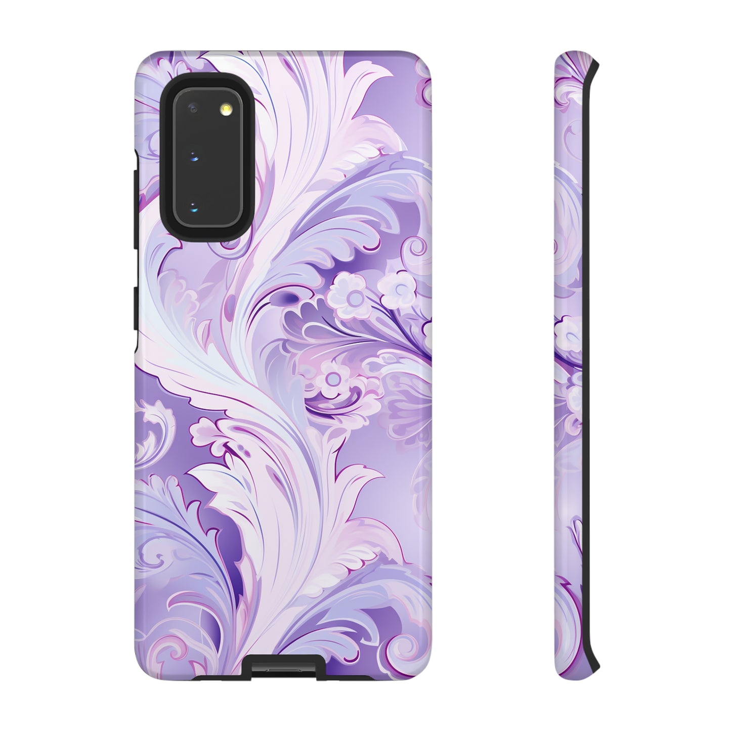 Pastel Lilac Paisley - Tough Cases