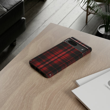 Cherry Red Tartan - Tough Cases