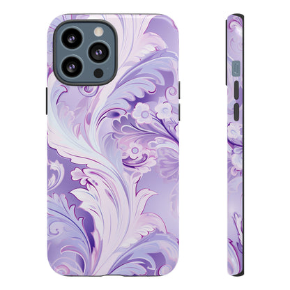 Pastel Lilac Paisley - Tough Cases