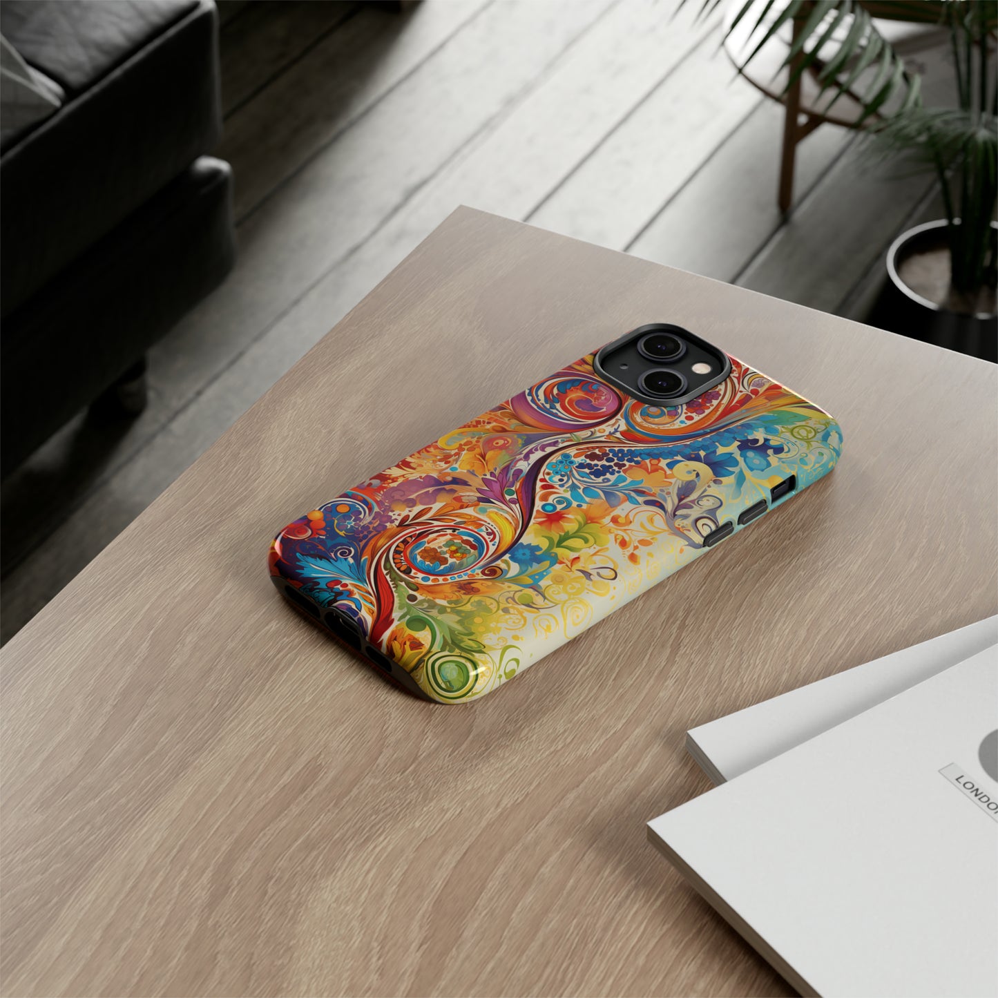 Rainbow Paisley - Tough Cases