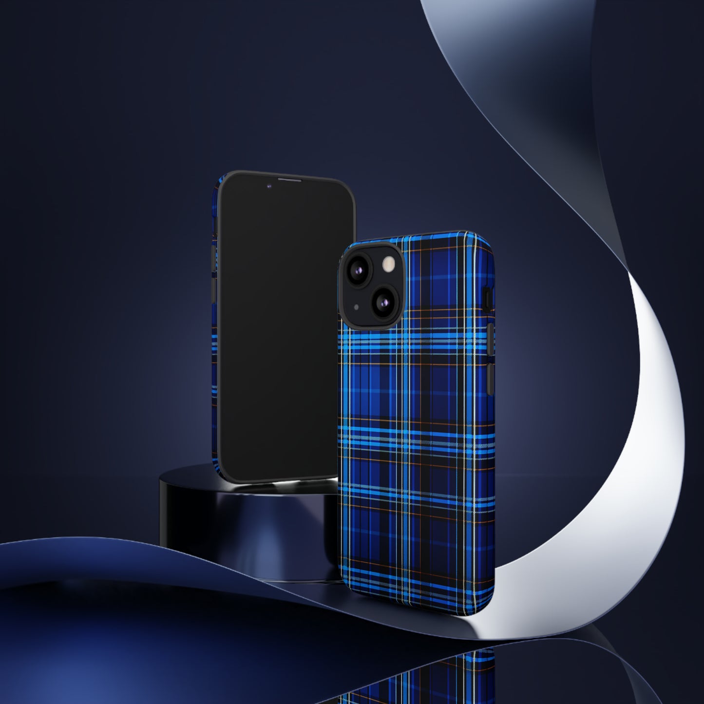 Royal Blue Tartan - Tough Cases