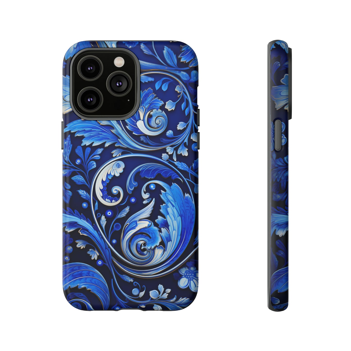 Royal Blue Paisley - Tough Cases