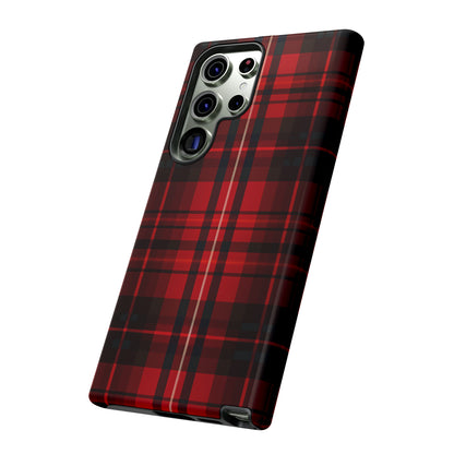 Cherry Red Tartan - Tough Cases