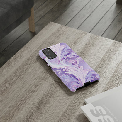 Pastel Lilac Paisley - Tough Cases