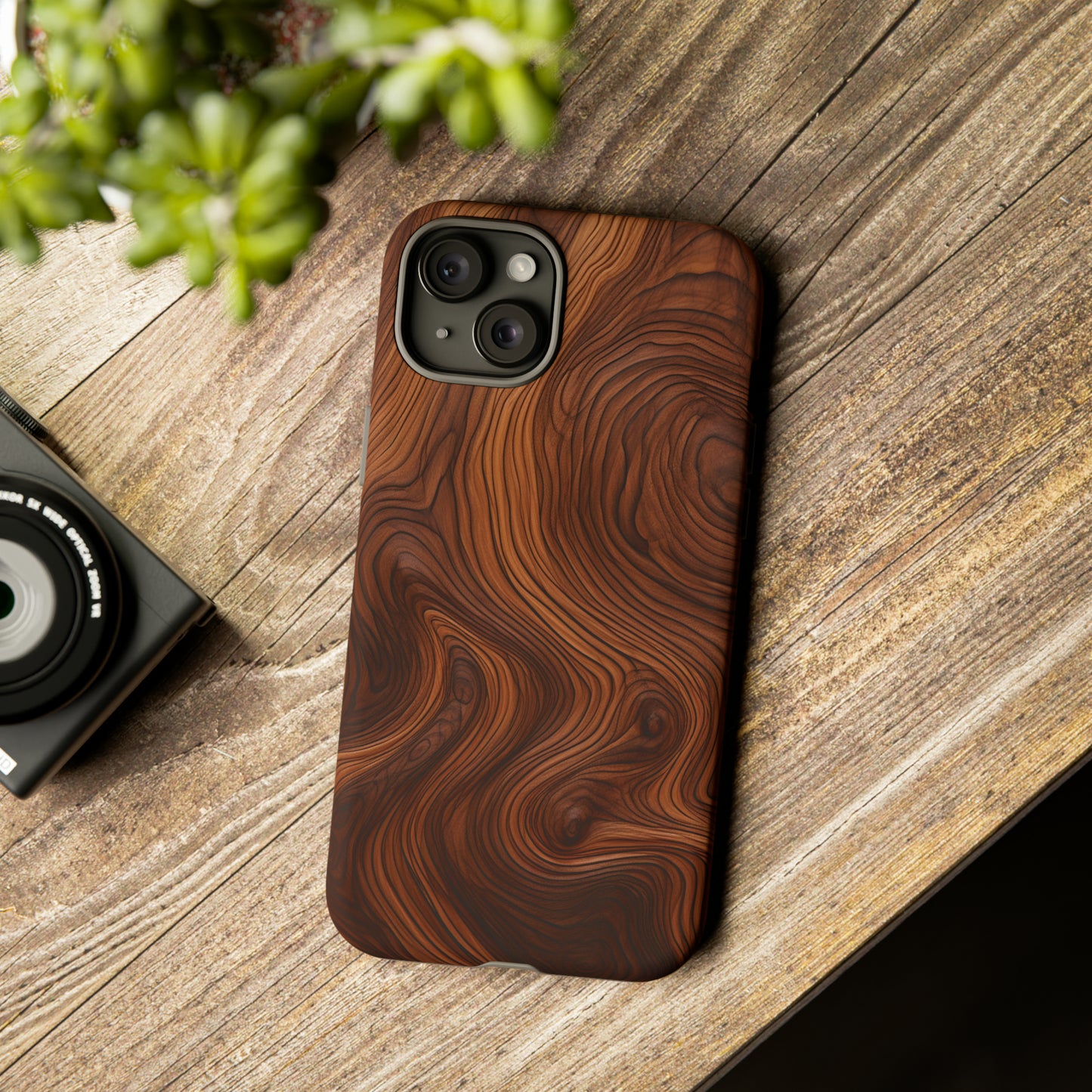 Walnut Pattern - Tough Cases | iPhone | Google Pixel | Samsung Galaxy