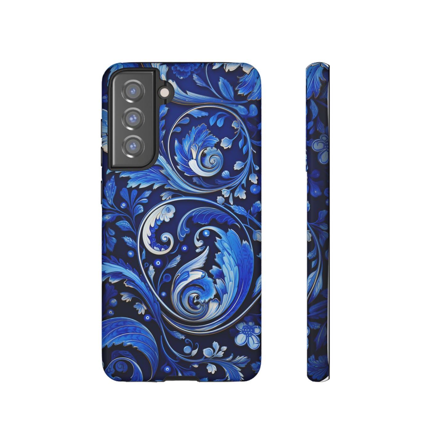 Royal Blue Paisley - Tough Cases