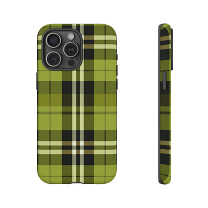 Pistachio Tartan - Tough Cases