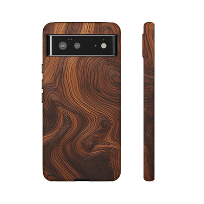 Walnut Pattern - Tough Cases | iPhone | Google Pixel | Samsung Galaxy