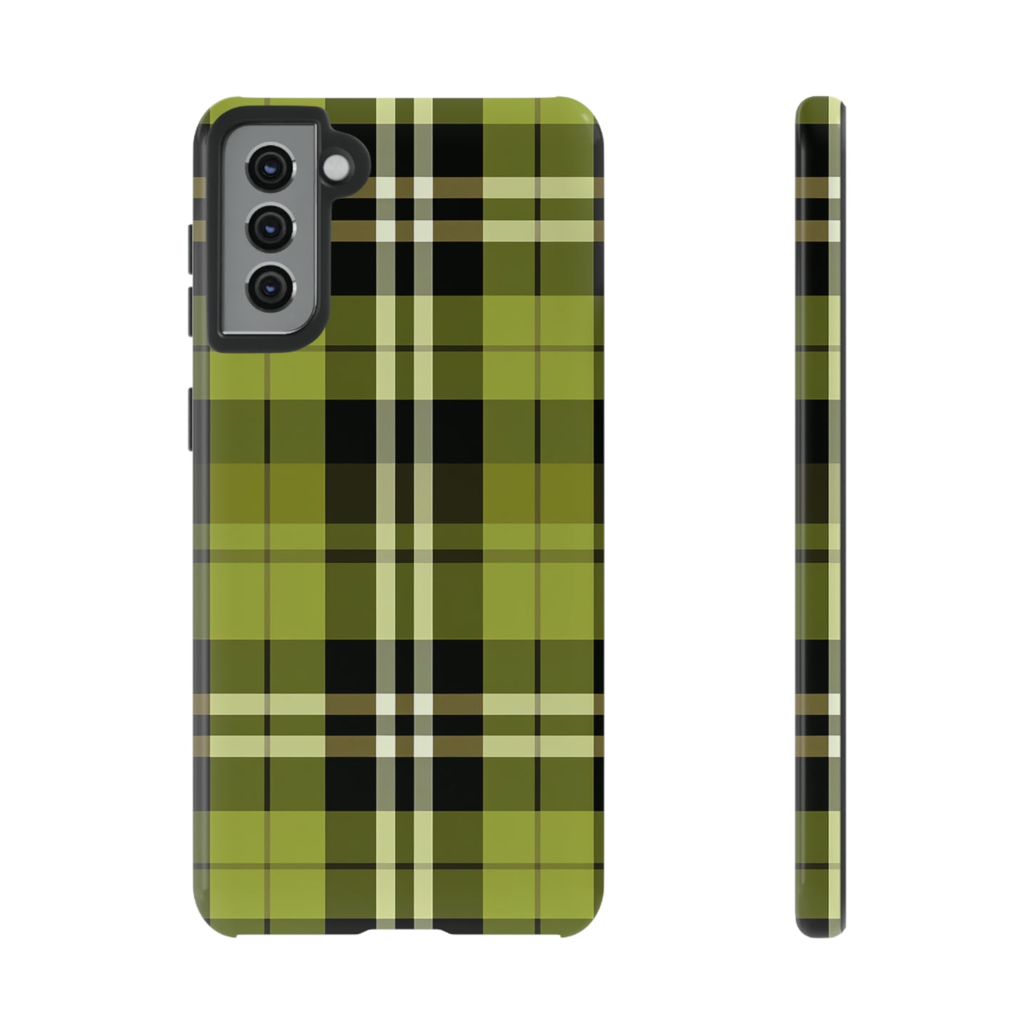 Pistachio Tartan - Tough Cases