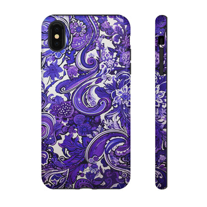 Purple Paisley - Tough Cases