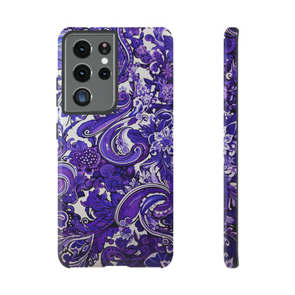 Purple Paisley - Tough Cases