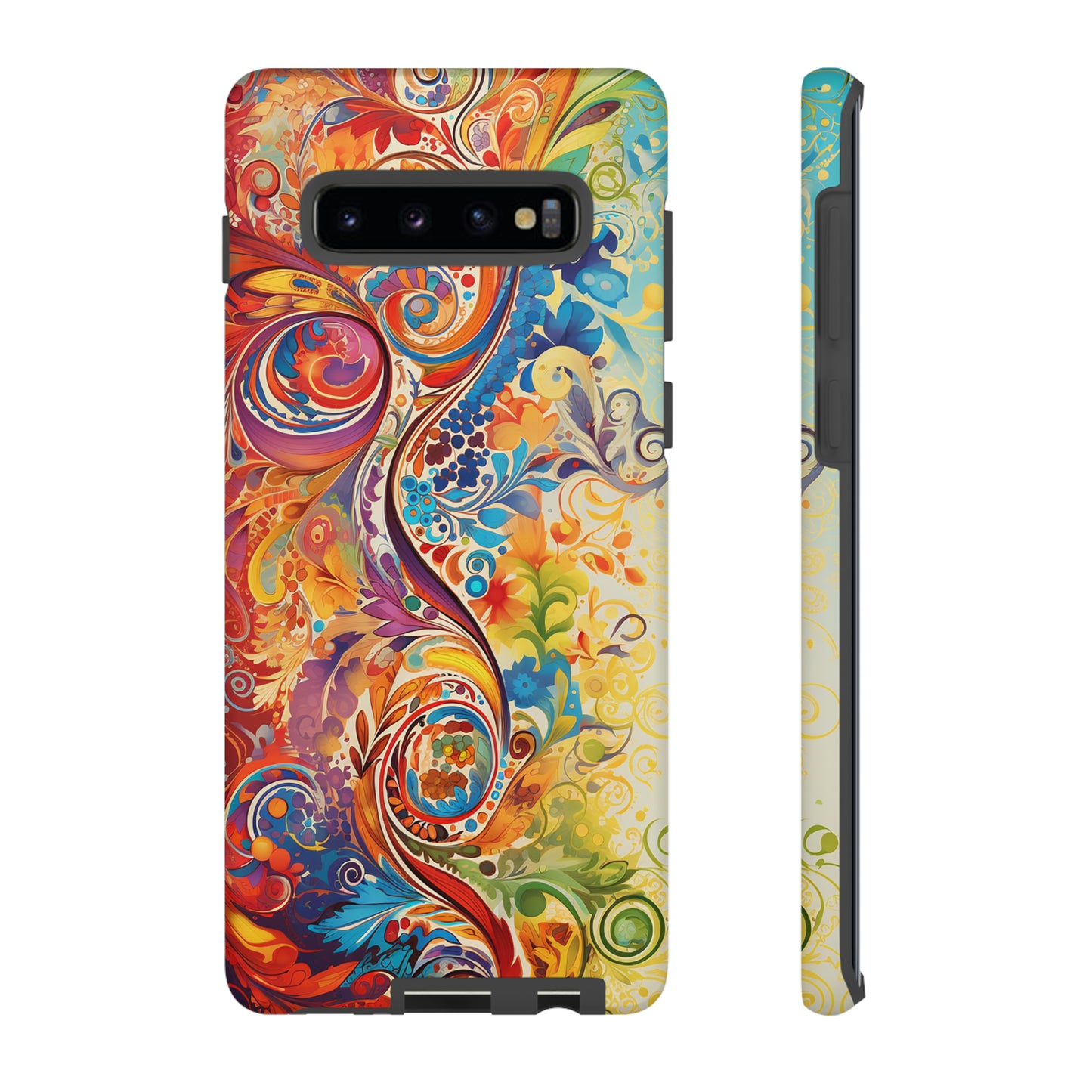 Rainbow Paisley - Tough Cases