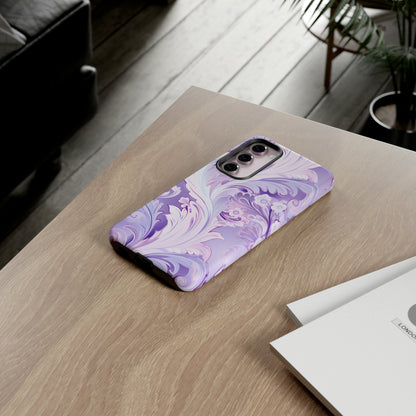 Pastel Lilac Paisley - Tough Cases