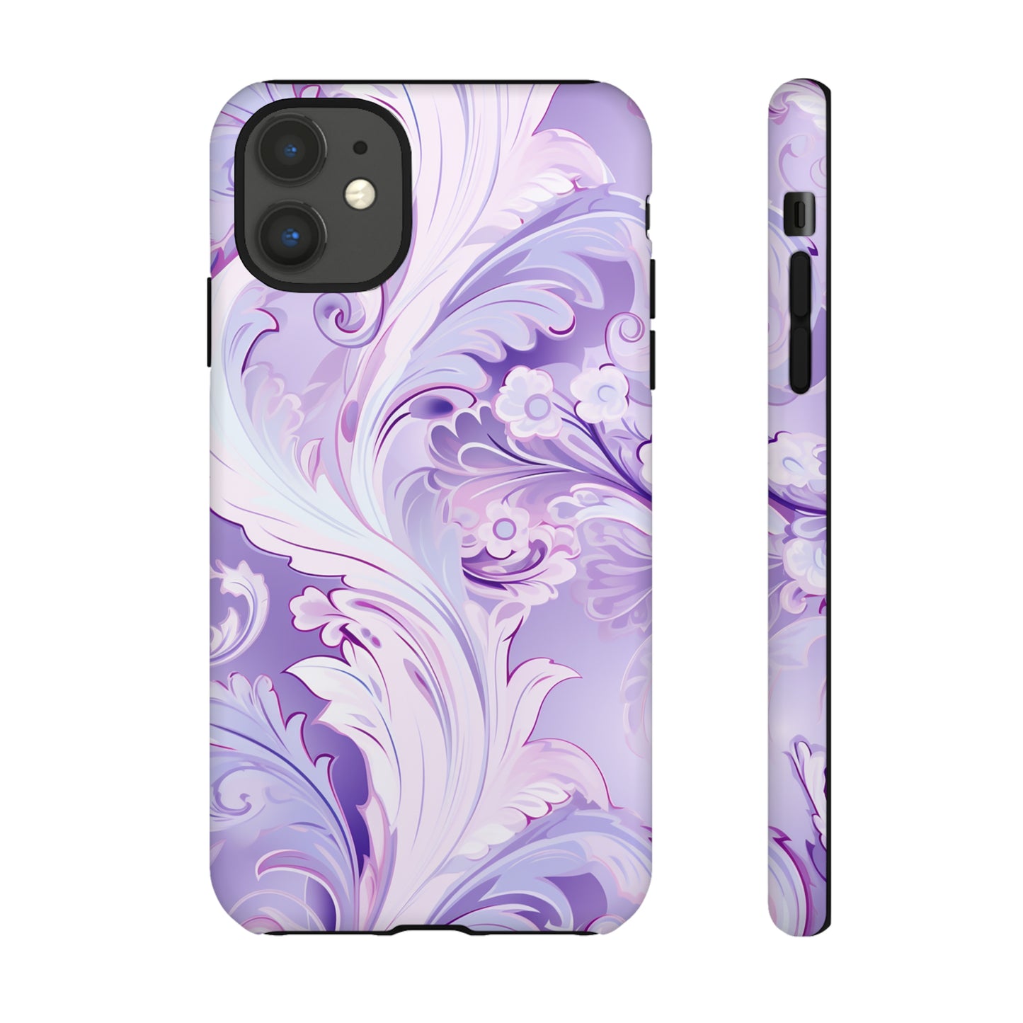 Pastel Lilac Paisley - Tough Cases