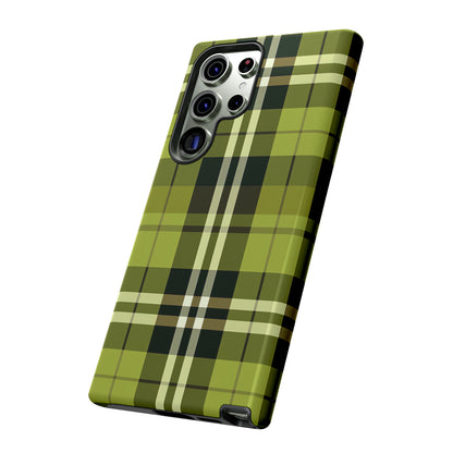 Pistachio Tartan - Tough Cases