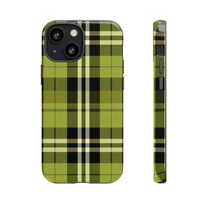 Pistachio Tartan - Tough Cases