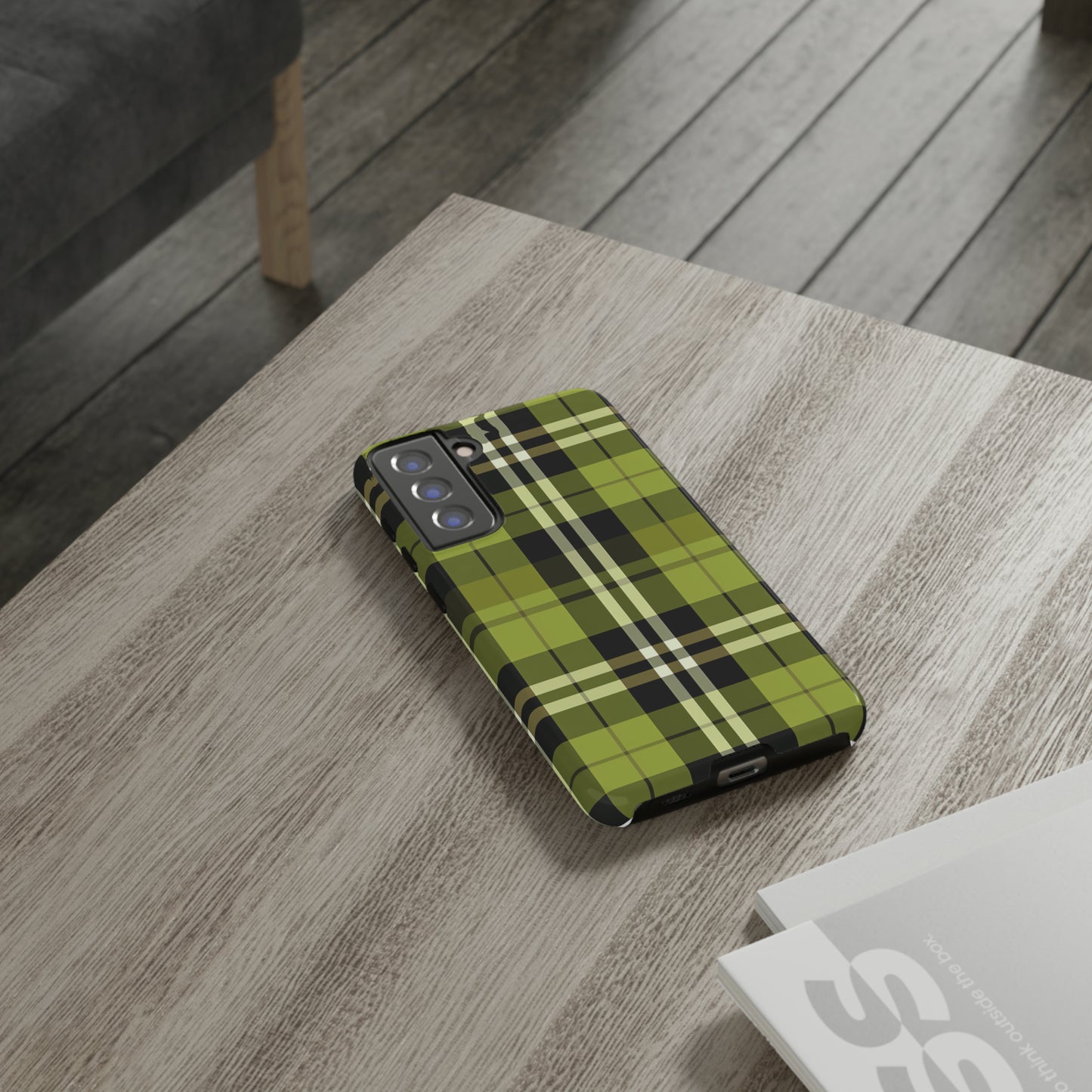 Pistachio Tartan - Tough Cases