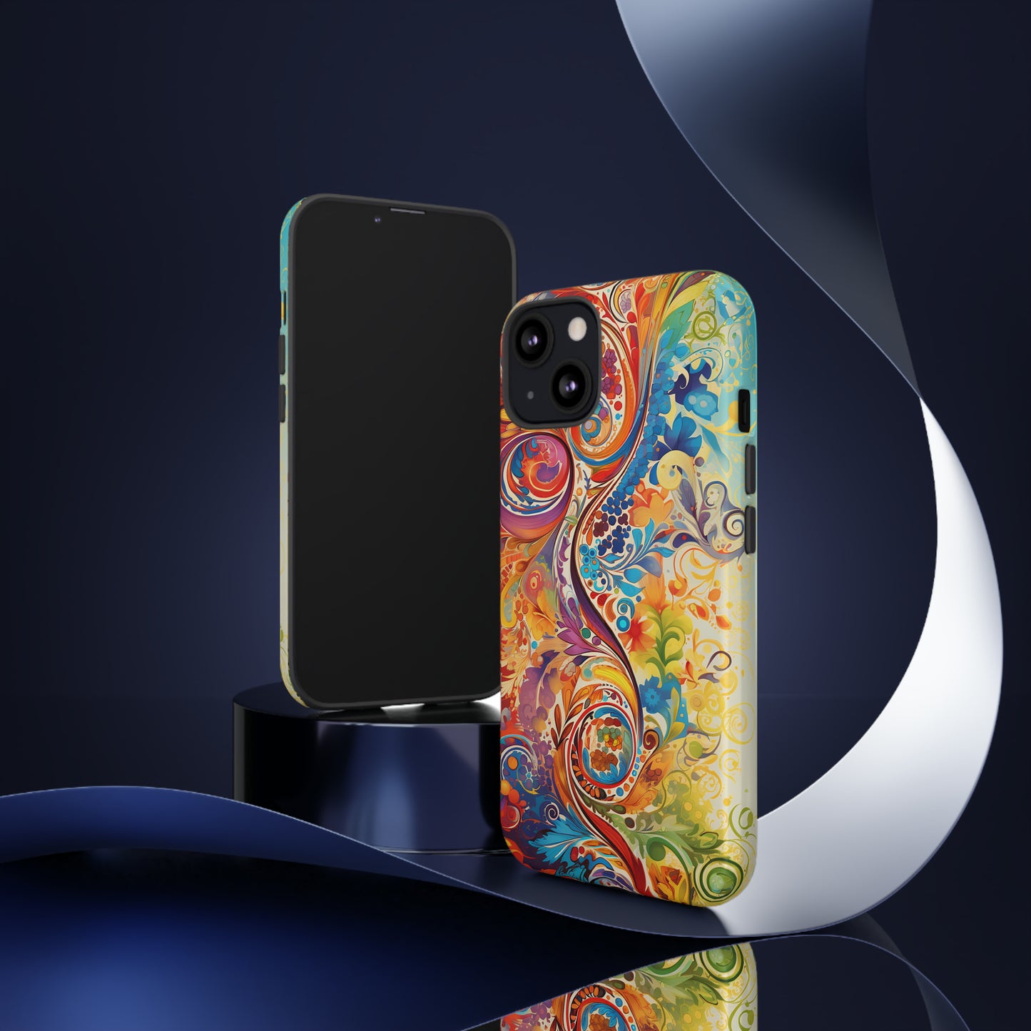 Rainbow Paisley - Tough Cases