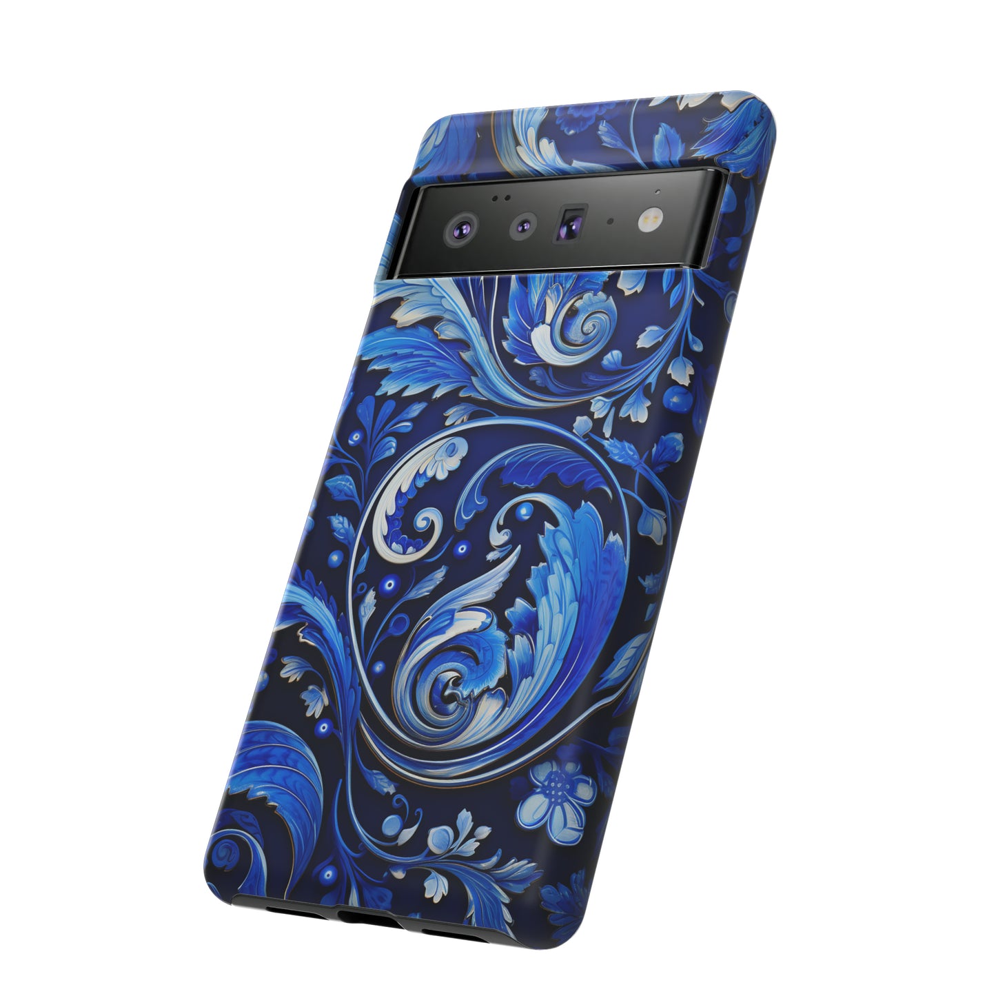 Royal Blue Paisley - Tough Cases